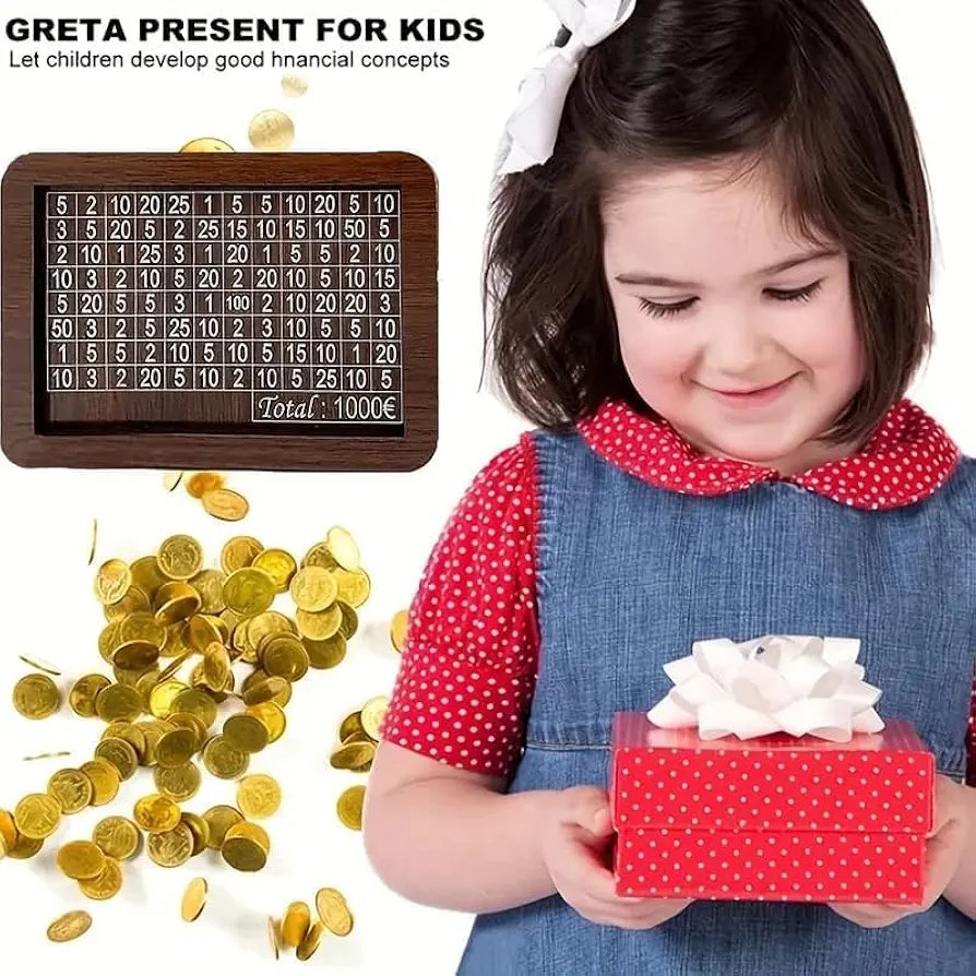 Premium Wooden Piggy Bank for Kids & Adults - Image 4