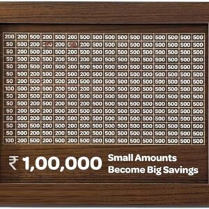 Premium Wooden Piggy Bank for Kids & Adults