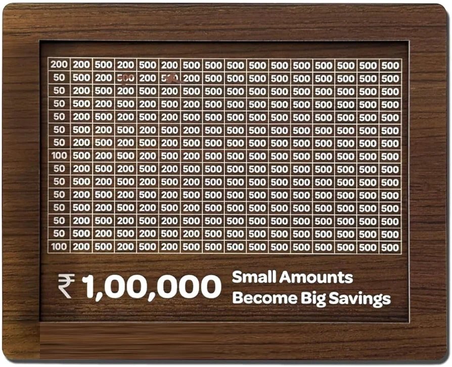 Premium Wooden Piggy Bank for Kids & Adults