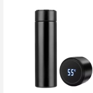Steel Water Bottle With Led Temperature Display