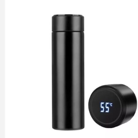 Steel Water Bottle With Led Temperature Display