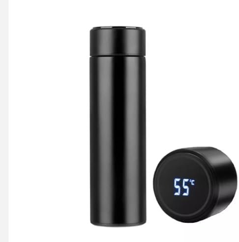 Steel Water Bottle With Led Temperature Display