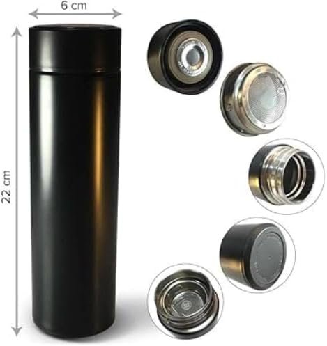 Steel Water Bottle With Led Temperature Display - Image 5