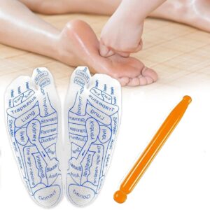 Acupressure Reflexology Foot Massage Socks With Tool