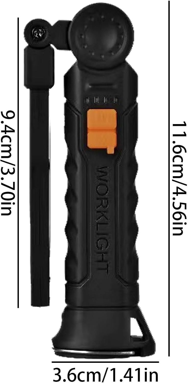Rechargeable Automotive Inspection Light with 360° Rotation
