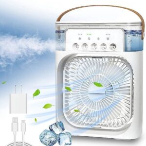 Portable Mini Air Conditioner & Lamp; Humidifier Fan
