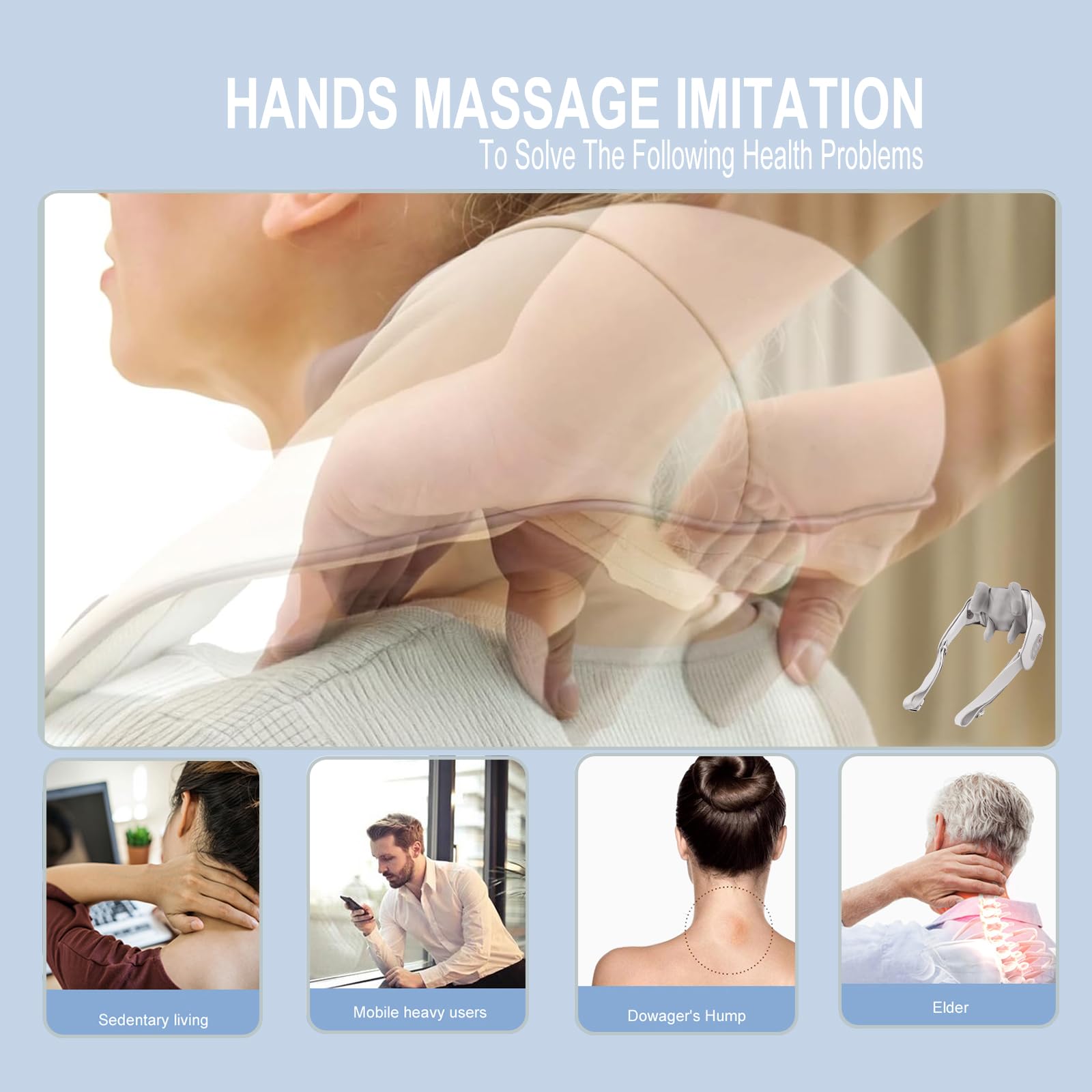 3D kneading Massager - Image 2