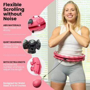 Adjustable Weighted Hula Hoops