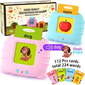 Educational Toy with Music for Toddlers Age, 200 Sight Words Flash Cards
