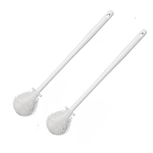 Silicone Bottle Brush Pack of 2 – Soft & Flexible Bristles