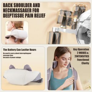 Neck and Back Massager with Heat