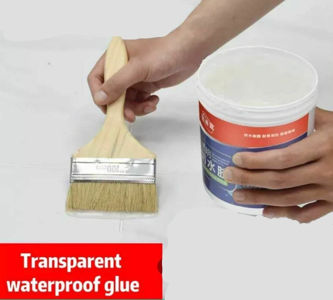 Invisible Waterproof Glue 300g – Clear Gel Sealant for Bathroom (Indian) - Image 5