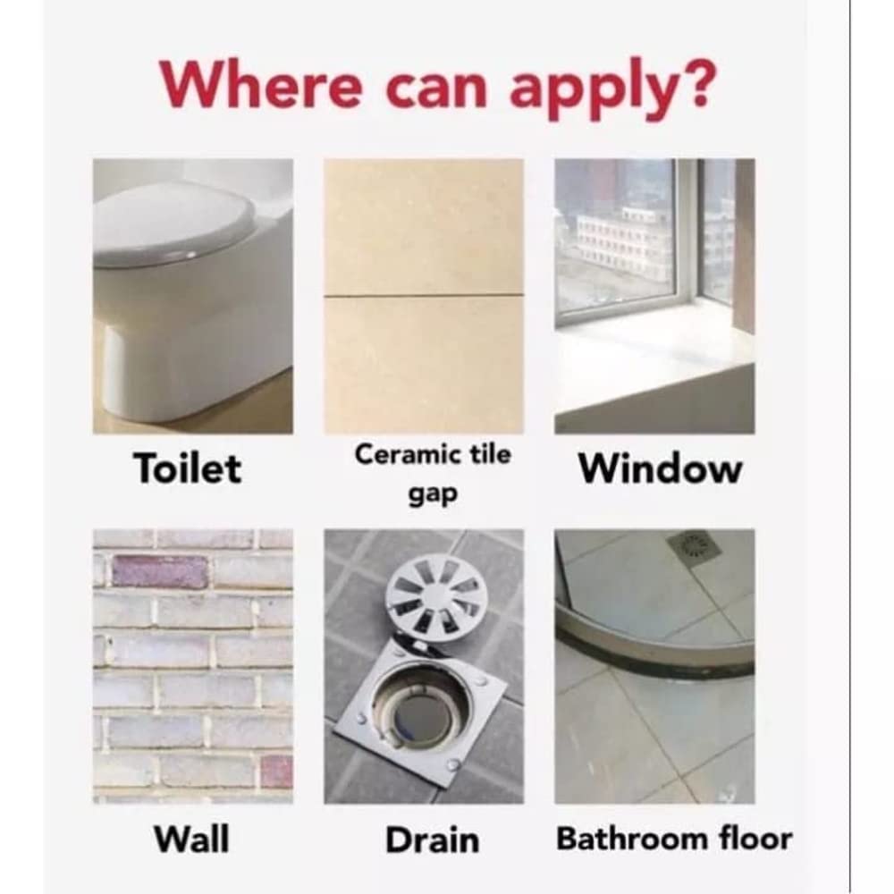 Invisible Waterproof Glue 300g – Clear Gel Sealant for Bathroom (Indian) - Image 7