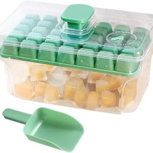 Easy Press Ice Tray Container with Lid