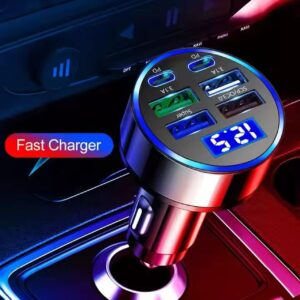 Super Fast Charge USB-C Car Phone Charger Adapter