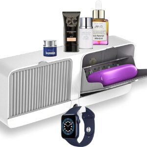 Double Soap Holder for Shower Suction Cup Dual Tray