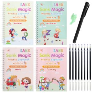 Magic Grooved Copybook for Kids Reusable Set