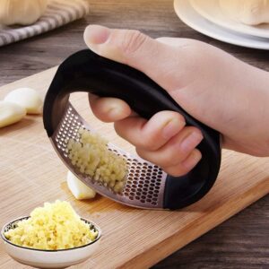 Stainless Steel Garlic and Ginger Crusher Kitchen Tool