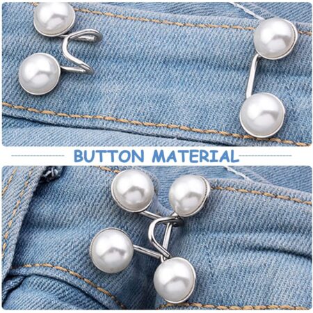 Adjustable Waist Buckle for Jeans Pants Skirts