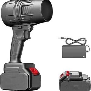 Seese Cordless Leaf Blower with Li-Ion Battery & Charger | Lightweight Portable Electric Blower for Lawn Care, Patio Cleaning, Dust & Leaves Removal