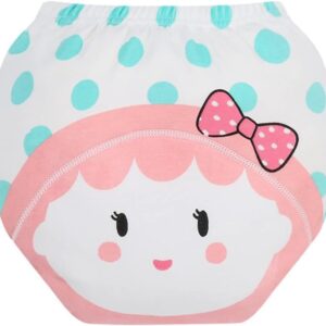 Premium Baby Diaper Pants | Soft, Washable & Reusable Cotton Nappies | Leakproof Potty Training Panties for Boys & Girls (0–3 Years) | Absorbent, Breathable & Eco-Friendly | 2 Pack