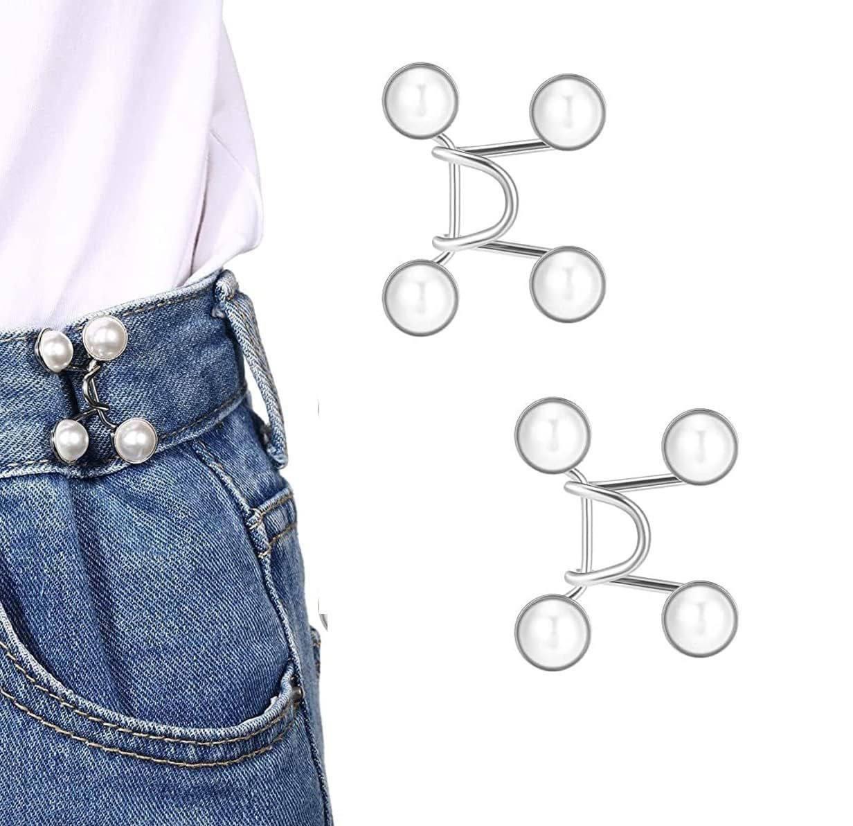 Adjustable Waist Buckle for Jeans Pants Skirts
