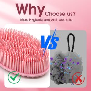 Baby Bath Brush Soft Silicone Scrubber