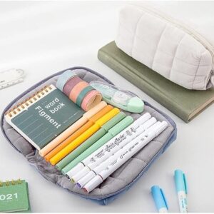 Pillow Stationery Pouch Soft Quilted Pencil Case