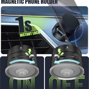 Vacuum Magnetic Suction Phone Holder for Smartphones