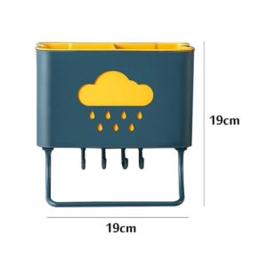 Cloud Shape Kitchen Spoon Holder wall mounted utensil rack