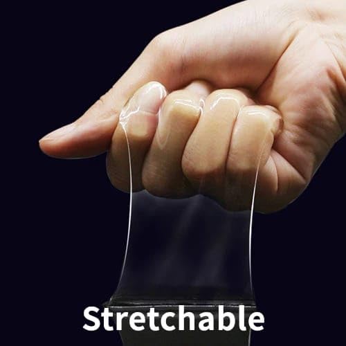 Double Sided Tape Heavy Duty | 3 Meter Nano Adhesive Silicone Gel Grip Tape | Reusable, Washable, Heat Resistant & Removable Anti-Slip Transparent Mounting Tape for Home & Office - Image 3