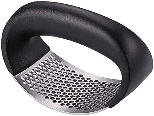 Garlic and Ginger Crusher | Stainless Steel Garlic Mincer & Peeler Kitchen Tool Set | Rust-Proof, Easy Clean, Dishwasher Safe Garlic Press for Home & Professional Use - Image 2