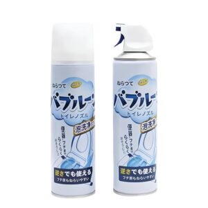 Powerful Toilet Cleaning Spray | Rich Foam Cleaner for Deep Decontamination & Stain Removal | Easy-to-Use Toilet Bowl Spray for Bathroom Hygiene & Shine