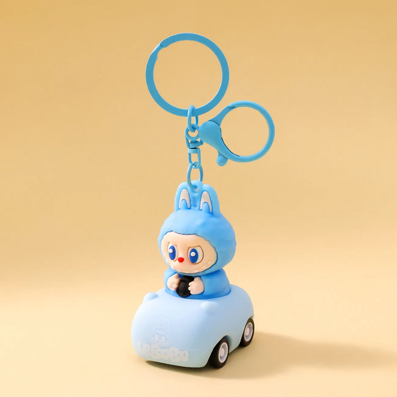 Stylish Cartoon Labubu Character Keychain