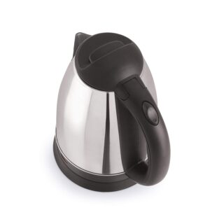 Electric kettle for hot water and tea stainless steel silver