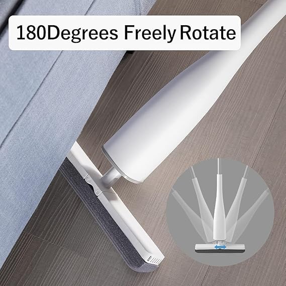 Adjustable Self-Squeezing Mop – Automatic Wet & Dry Floor Cleaning Sponge Mop | Long Handle Roller Mop with Self-Wringing System | No-Bucket Needed Mop for Home, Kitchen & Office - Image 4