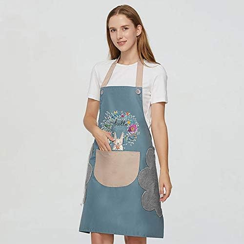 Kitchen Aprons – Waterproof Cooking Apron with Pocket | Adjustable, Oil-Proof, and Comfortable Polyester Apron for Home, Kitchen, Garden & Restaurant Use - Image 4