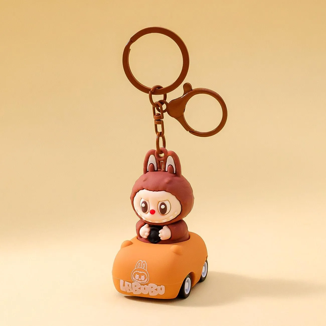 Labubu Keychain | Cute Monster Doll Rabbit Keyring | Cartoon Bag & Purse Charm | Collectible Gift for Kids & Adults | Stylish Labubu Character Keychain for Bags & Keys (Pack of 1) - Image 5