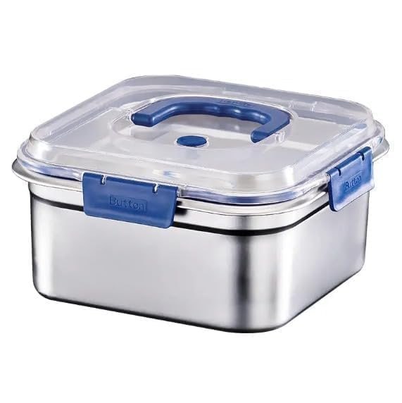 Stainless steel lunch box lightweight and leak-proof design