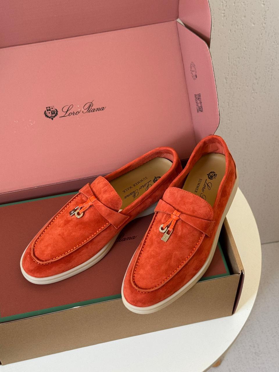 Loro Piana Suede Loafers