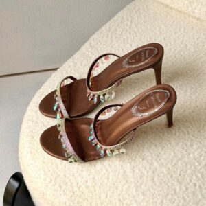 René Caovilla Luxury Designer Heels Sandals