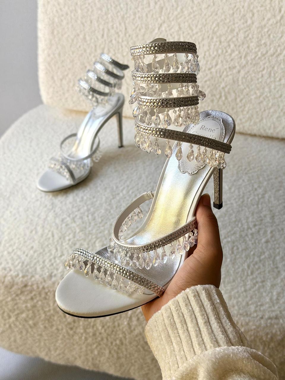 rene caovilla cleo High heels Sandals - Image 3