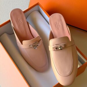 Hermès Paris Loafers for Women – Luxury Backless Flat Shoes