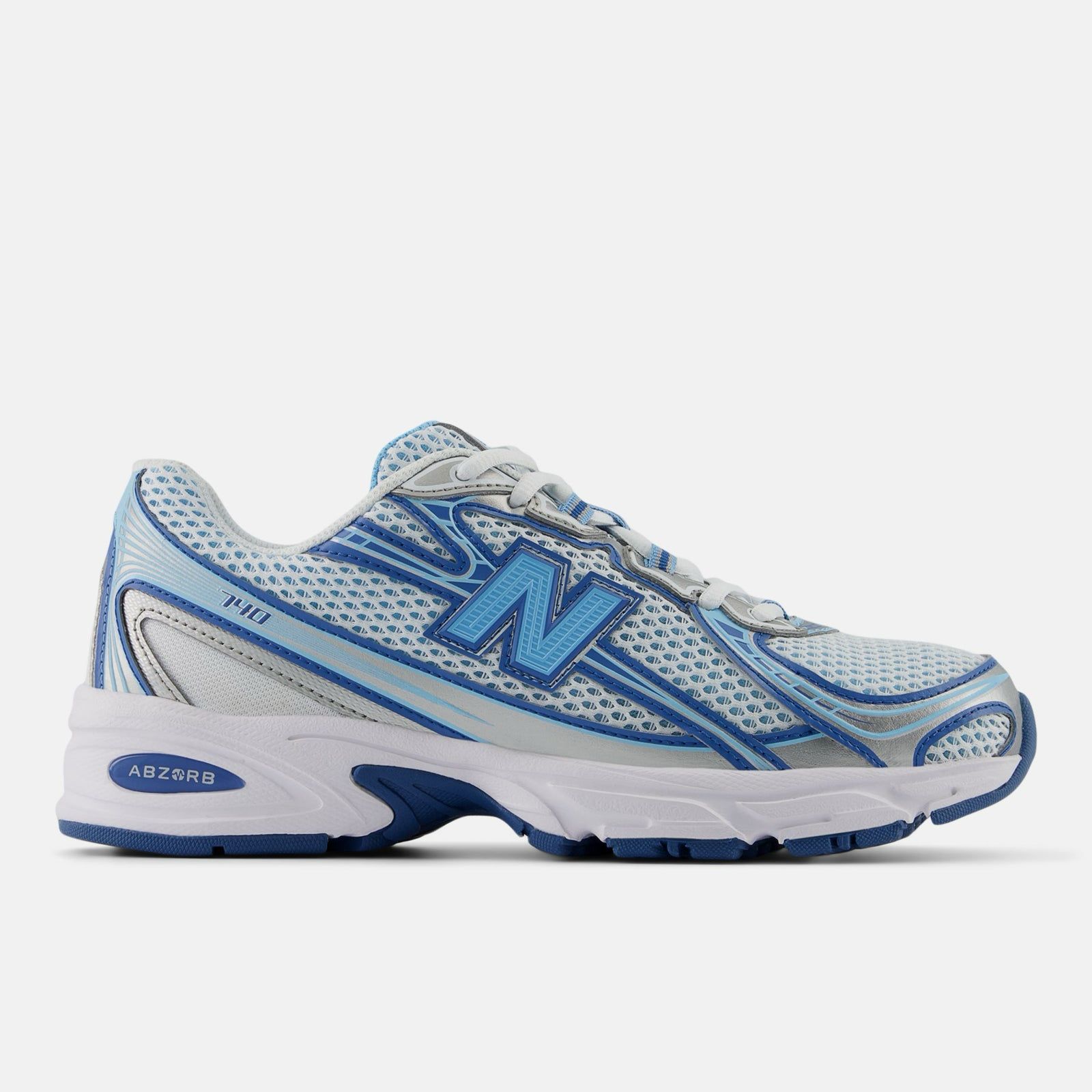New Balance 740 Blue Agate White Sky Blue Shoes For Men