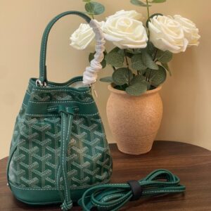 Goyard Petit Flot Bucket Bag – Green